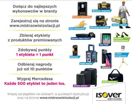 Nagrody w programie Isover Mistrzowie Izolacji.