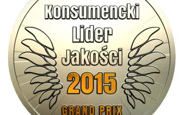 Junkers otrzymał tytuł "Konsumencki Lider Jakości - GRAND PRIX 2015"